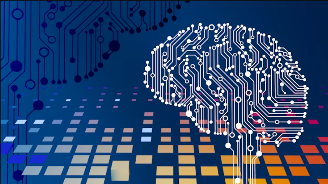 AI neural network visualization